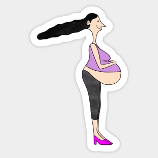 Mom to be Sticker